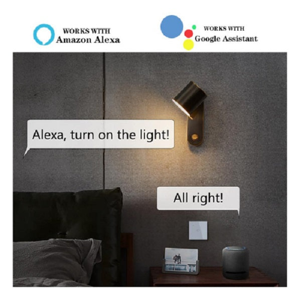 Gang Wi-Fi Smart Switch Works With Smart Life App