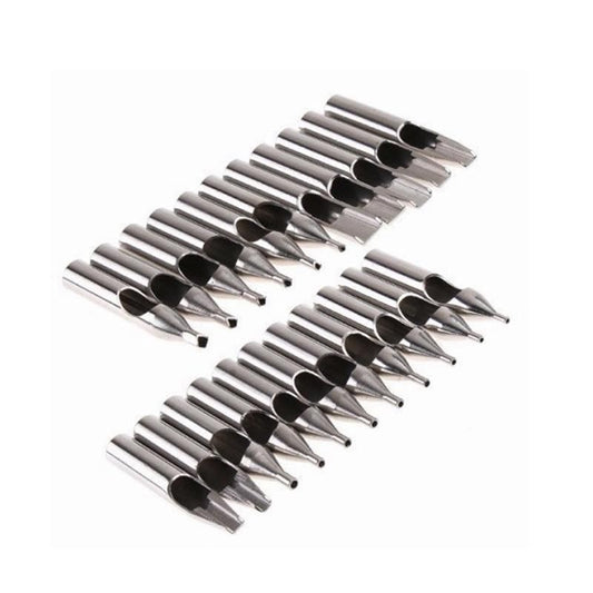 22 Piece Stainless Steel Tattoo Nozzle Tips