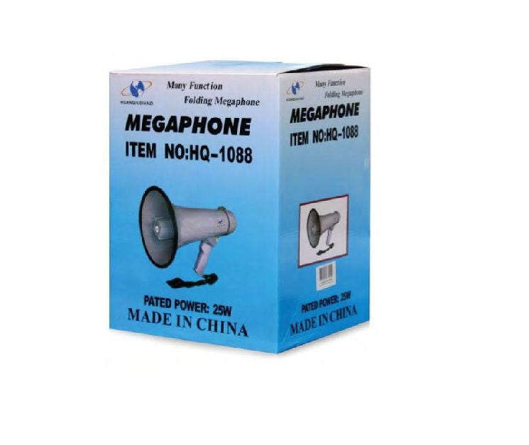 25W Folding Megaphone HQ-1088 Extra Large