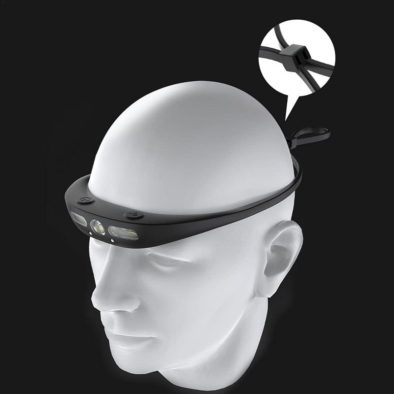 USB Rechargeable Sensor Headlamp