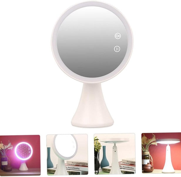 2-In-1 LED Table Lamp Mirror