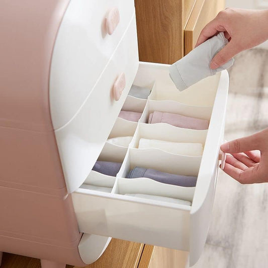 Plastic 4 Drawer Storage Case For Small Items