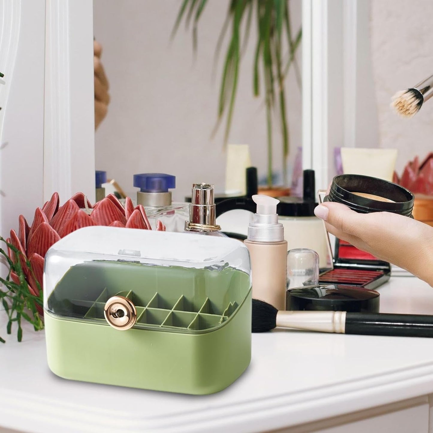 Angle Storage Case Makeup Holder