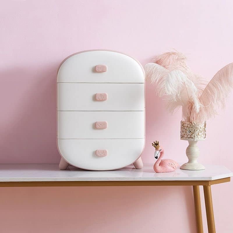 Plastic 4 Drawer Storage Case For Small Items