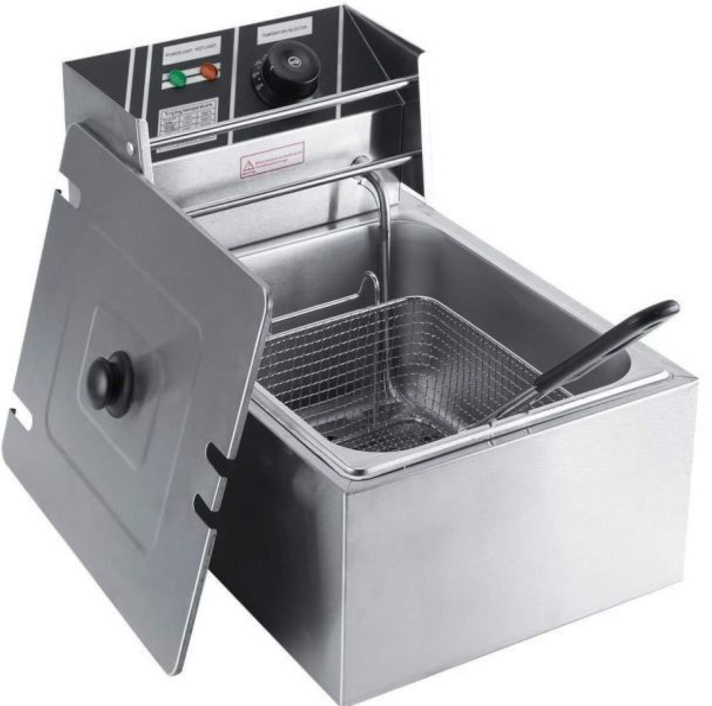 Optic 6L Single Tank Electric Deep Oil Fryer