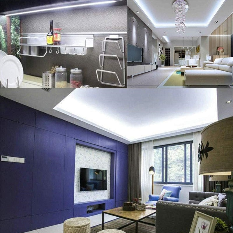 100M Roll High Pressure LED Strip Light - White