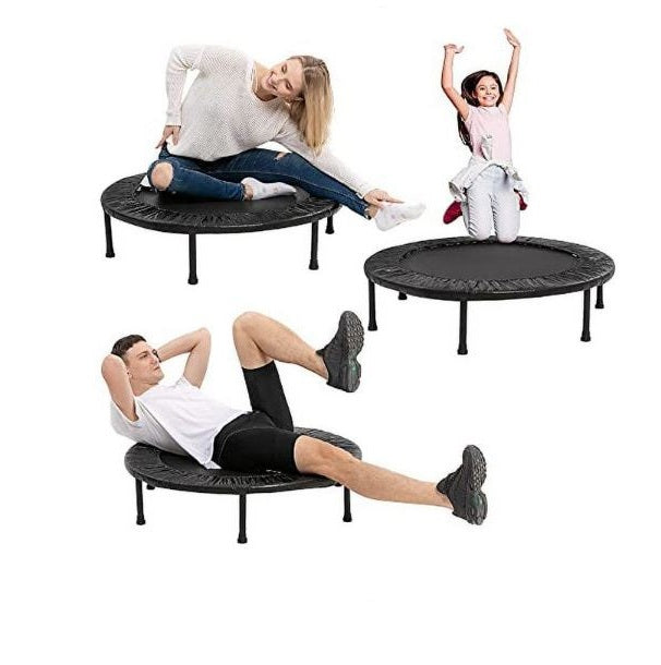 Outdoor Fitness Trampoline With Safety Pad