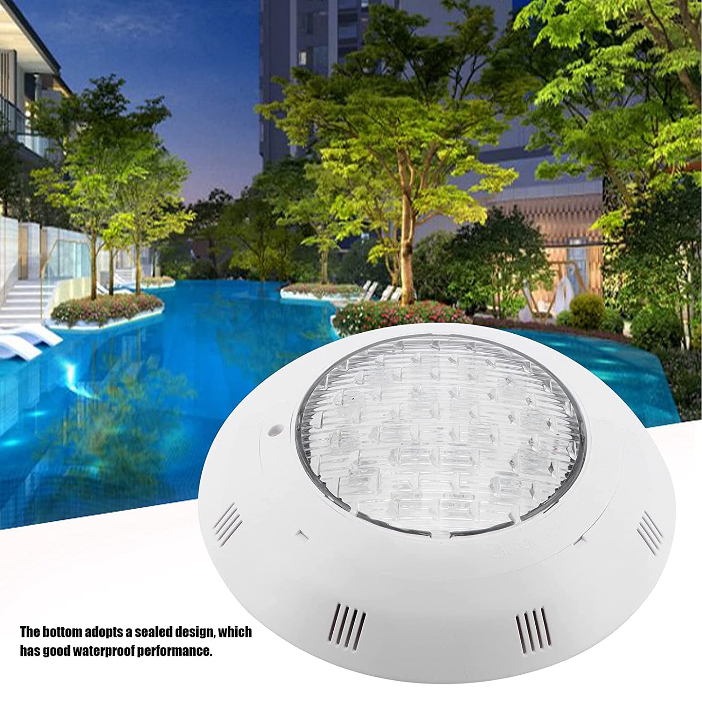 18W White 29.5 x 7cm Swimming Pool Light