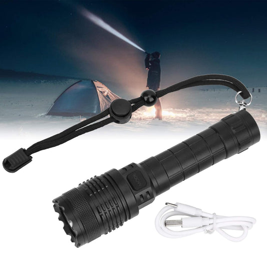 30W Telescopic Focusing LED Flashlight