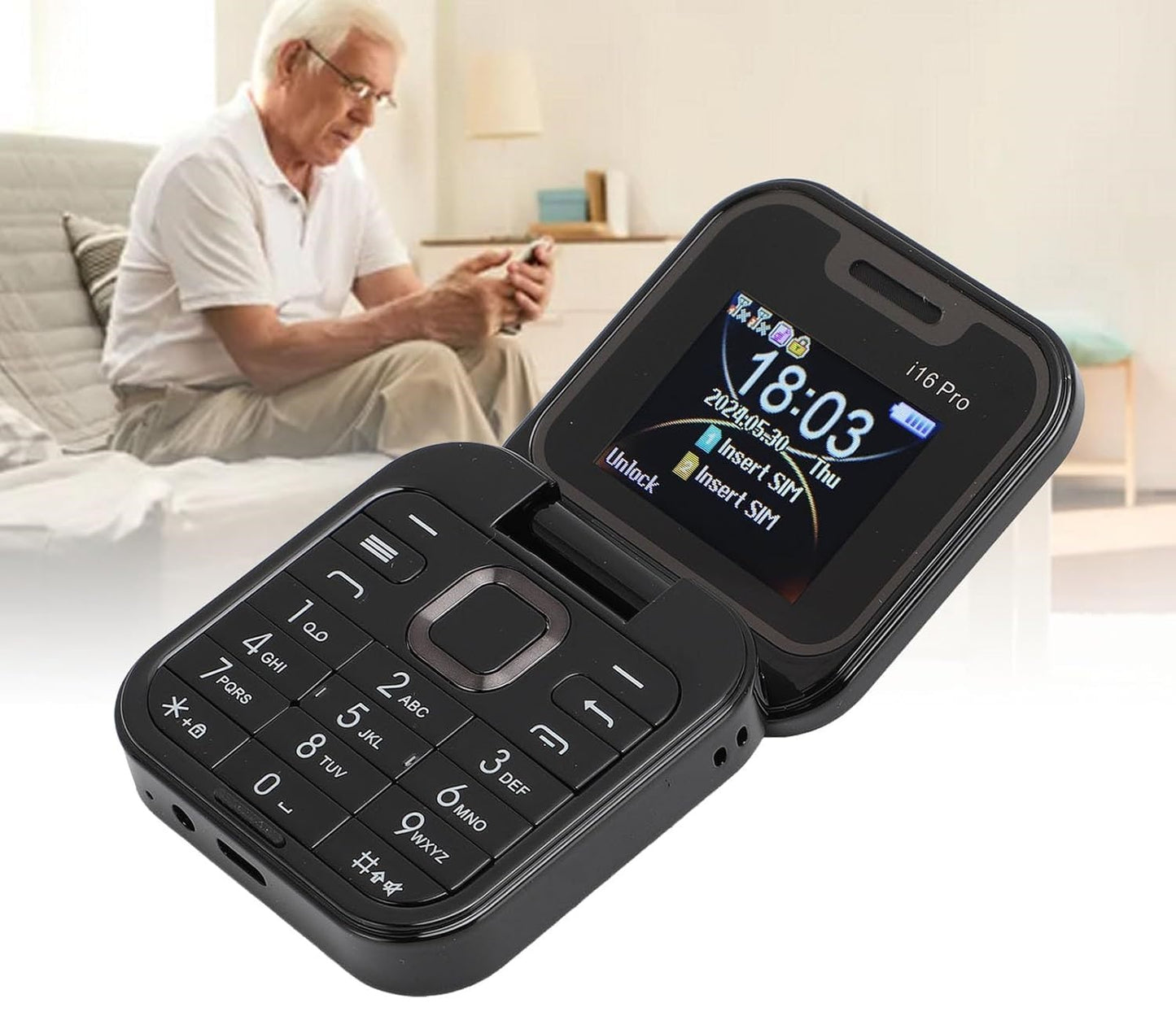 P9 Pro Mini Folding Phone - Multiple Colors