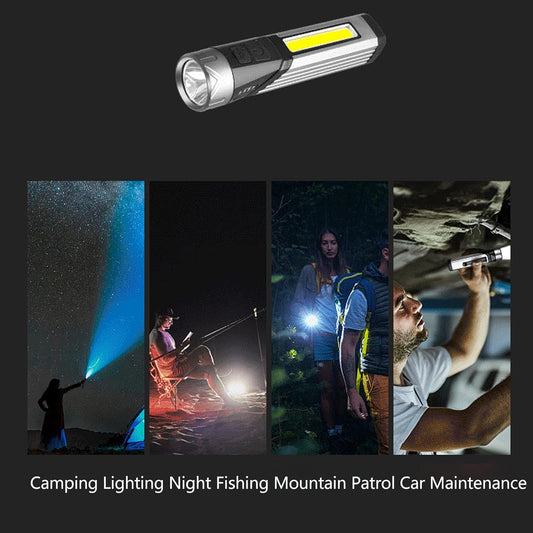 Rechargeable 90 Degree Angle LED Flashlight