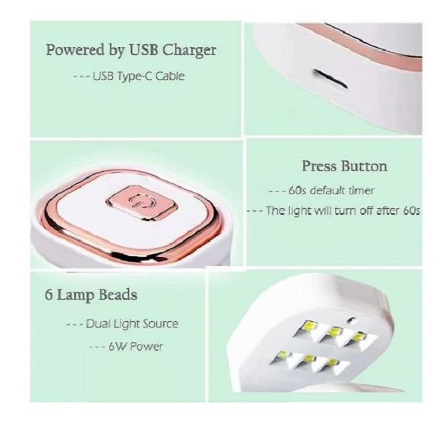 Mini UV/LED Nail Lamp