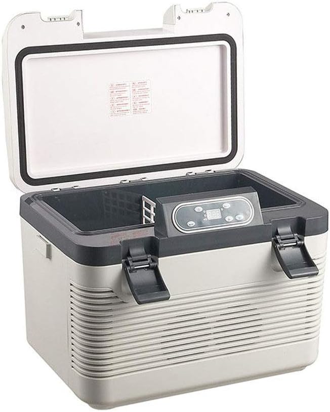 20L Car Fridge, High-Tech Dual-Core, Outdoor Travel Portable Car Cool and Warm Electric Cool Box Small Fridge 12 V / 220 - 240 V For Car and Home