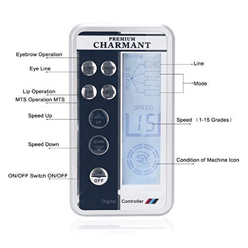 Premium Charmant Digital Permanent Makeup Tattoo and MTS On in All Machine