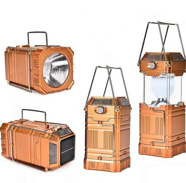 Rechargeable Solar Powered Camping Light 800Mah