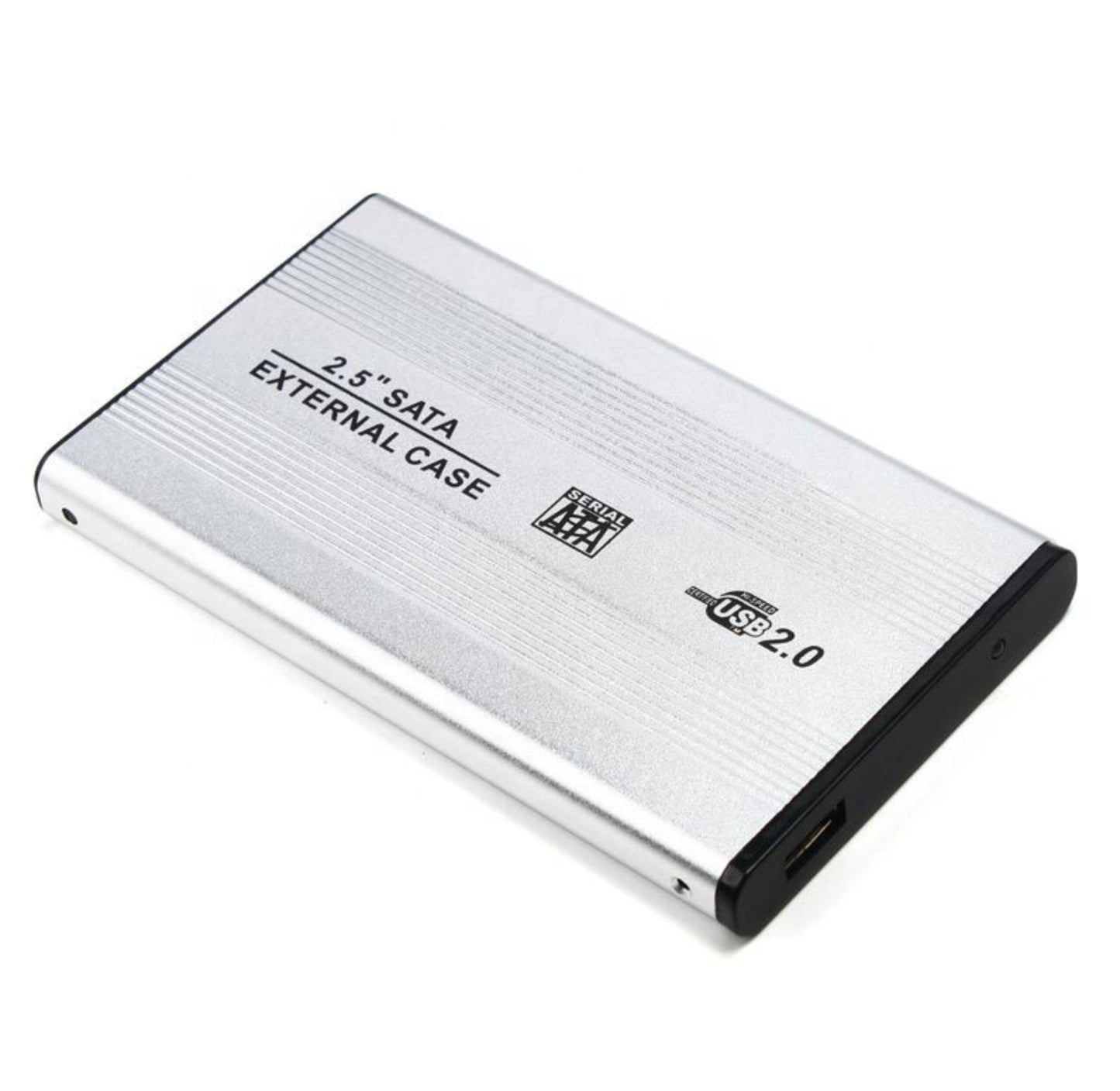 Andowl 2.5" HDD Enclosure (Sata) - Silver