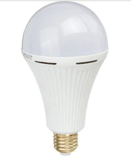 15W White Rechargeable Light Bulb