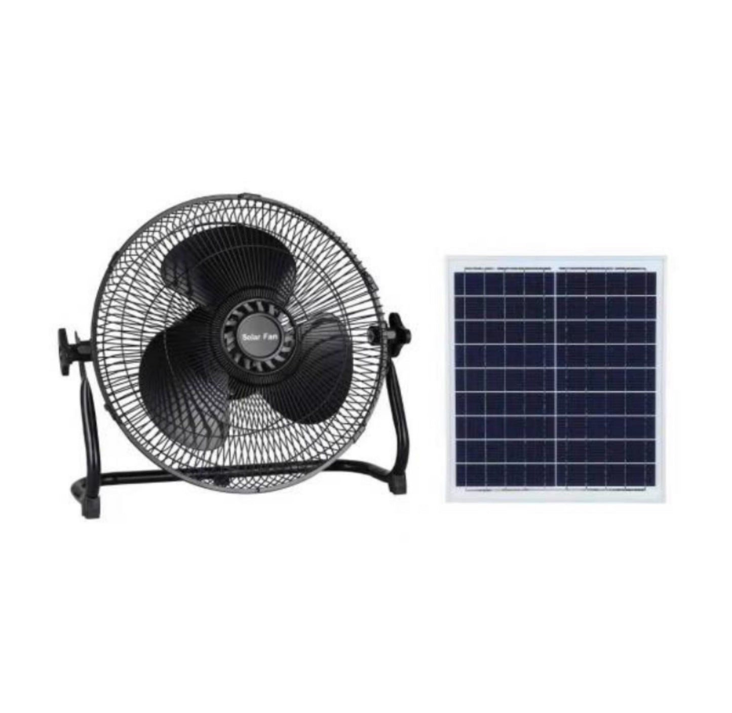 HS-118 Rechargeable Solar Powered Fan