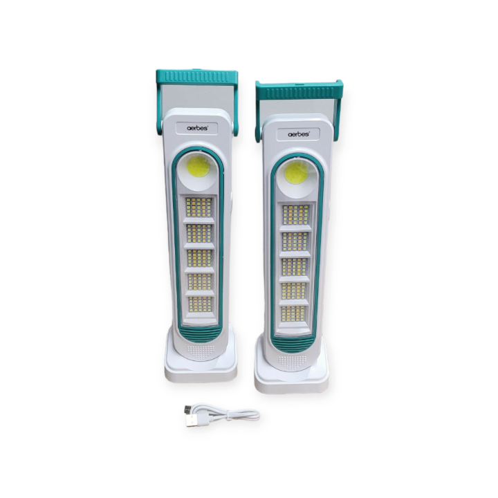 100W Rechargeable Solar Powered Emergency Light