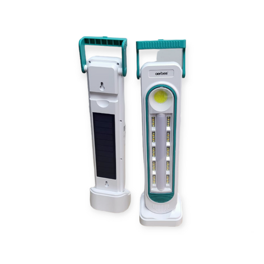100W Rechargeable Solar Powered Emergency Light