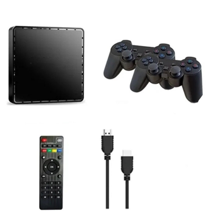 Dual System 10K Ultra HD TV Box Gaming Console with Built in Chrome Cast