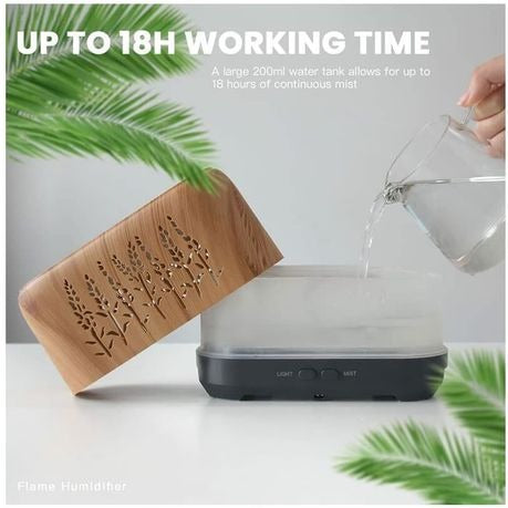 LED Fire Ambiance Humidifier