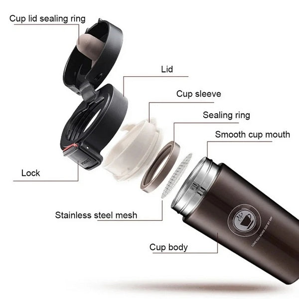 18-8 Stainless Steel Vacuum Insulation Cup 350ml