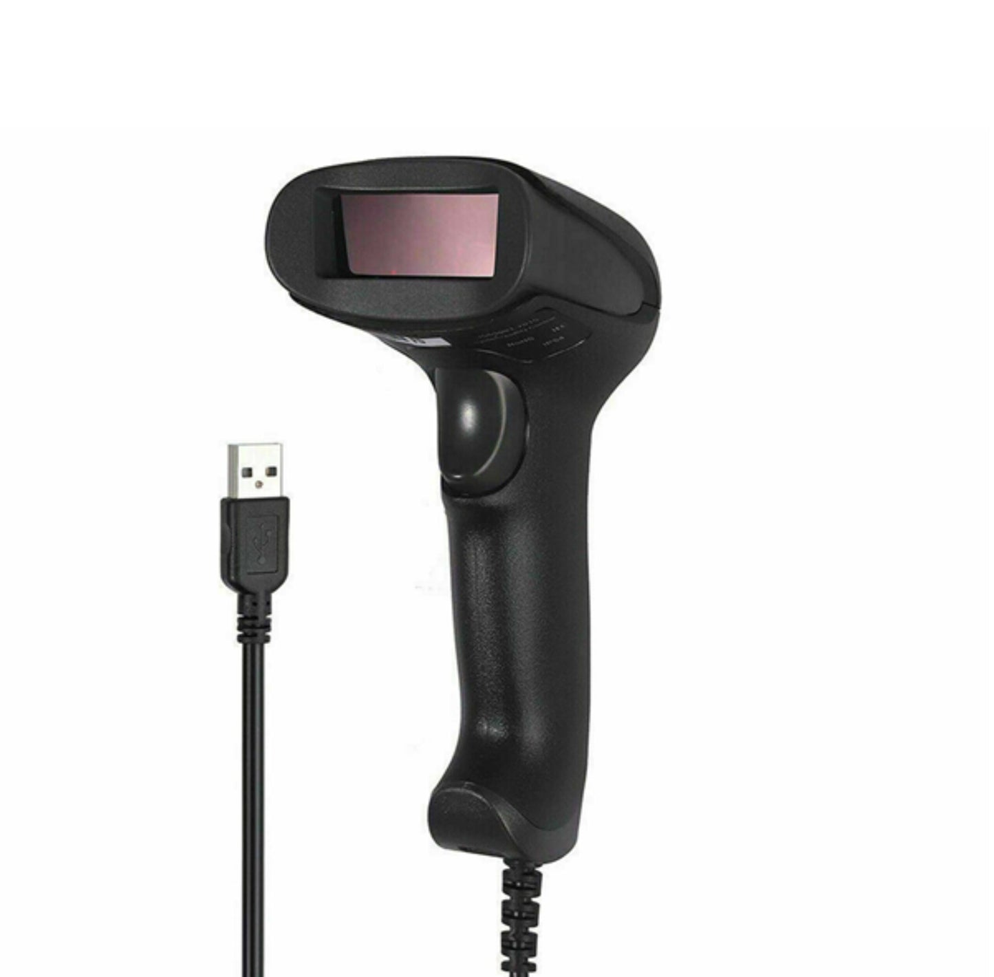 Barcode scanner with USB cable