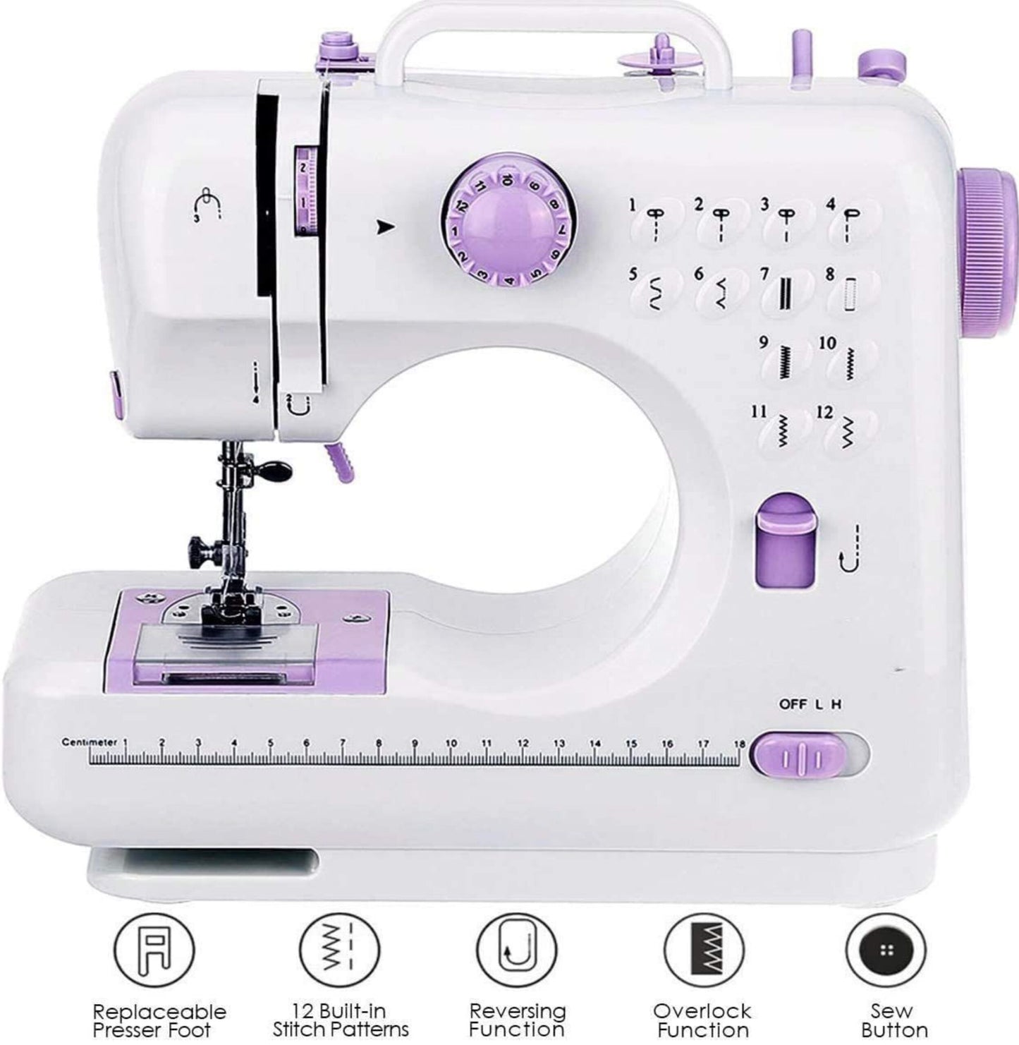 Portable Sewing 12 Stitches Machine for beginners