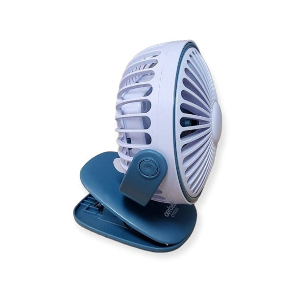 Rechargeable 360° Rotation Mini Fan With 800Mah Battery