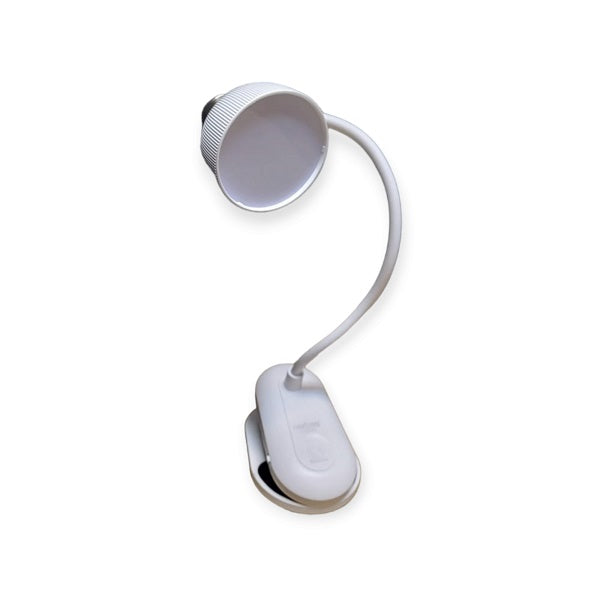 1200mah Minimalistic Style Rechargeable Clamp Table Lamp