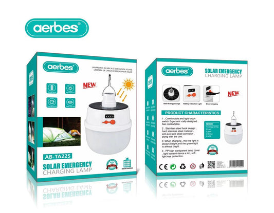 Multifunctional Rechargeable Outdoor Solar Camping Light