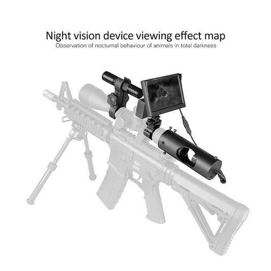 200m Night Vision Scope With Wide Angle Screen 1280x800