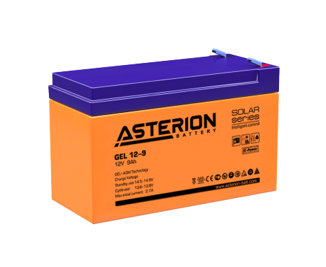 BATTERY - 9A/H RECHARGEABLE 12V GEL