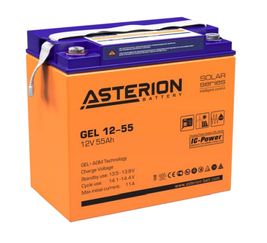 BATTERY - 50A/H RECHARGEABLE 12V GEL