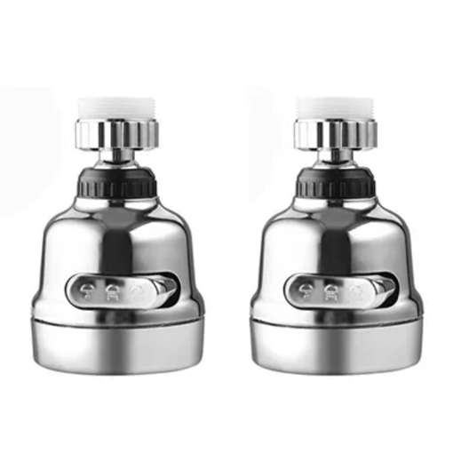 Three-Speed UV Silver Hanging Faucet Head