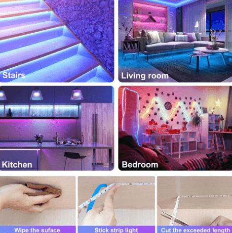 5M High-Intensity LED Strip Light
