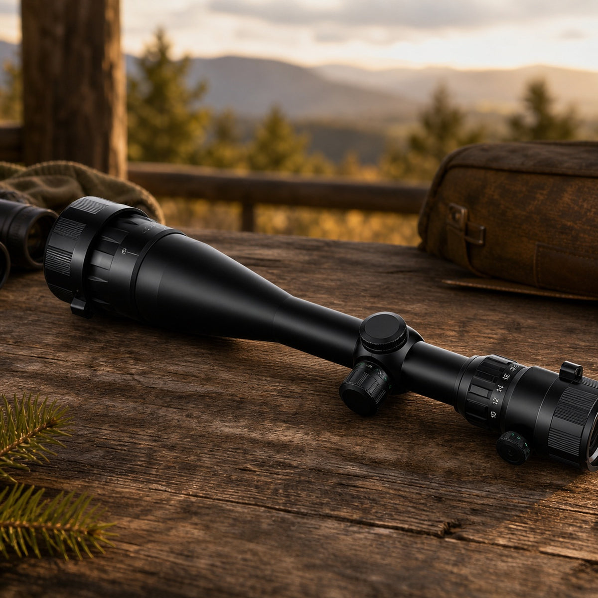 6-24x50 Adjustable Rifle Scope – Precision Optic for Hunting, Sport Shooting and Target Practice