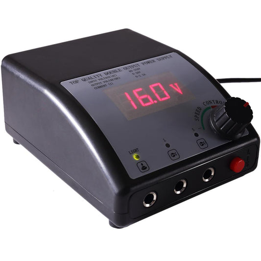 Tattoo Power Supply For Tattoo Machine - Double Output Digital