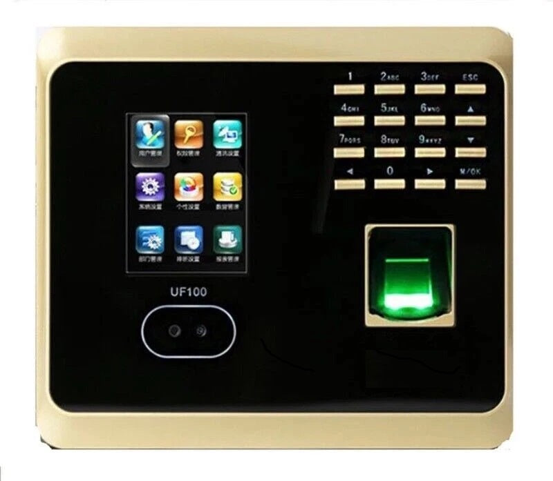 UF100plus Face Recognition Time Attendance System With Fingerprint Reader with TCP/IP/USB Protocol