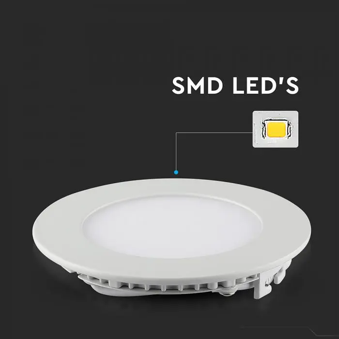 3W Round LED Panel Ceiling Light