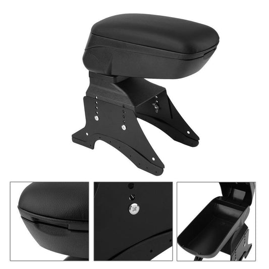 Universal Armrest Centre Console - Black