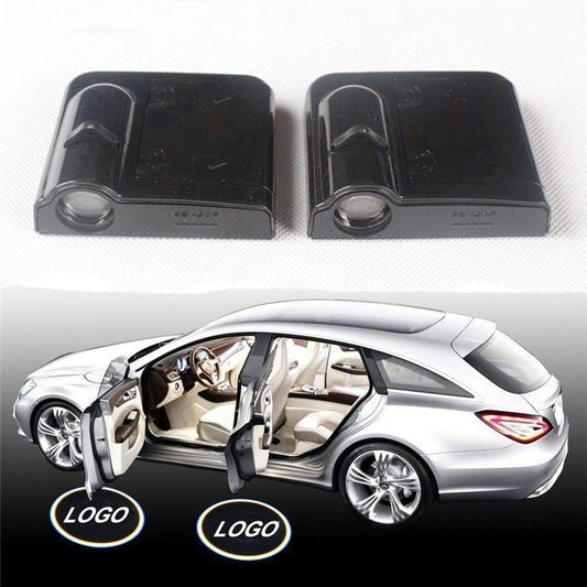 Wireless Car LED Door Welcome Projector Laser Ghost Shadow Light