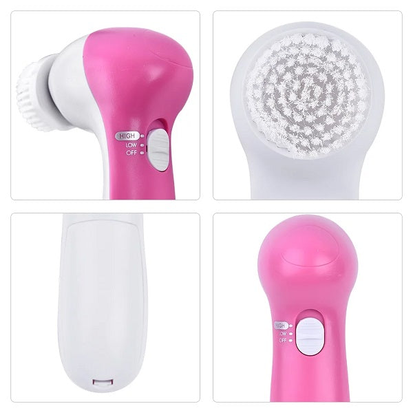 4-In-1 Battery Operated Face Cleaner