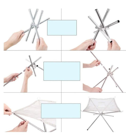 Stainless Steel Mesh Burner Bonfire Steeple