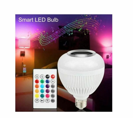 12W LED RGB Music Bulb With Remote Control