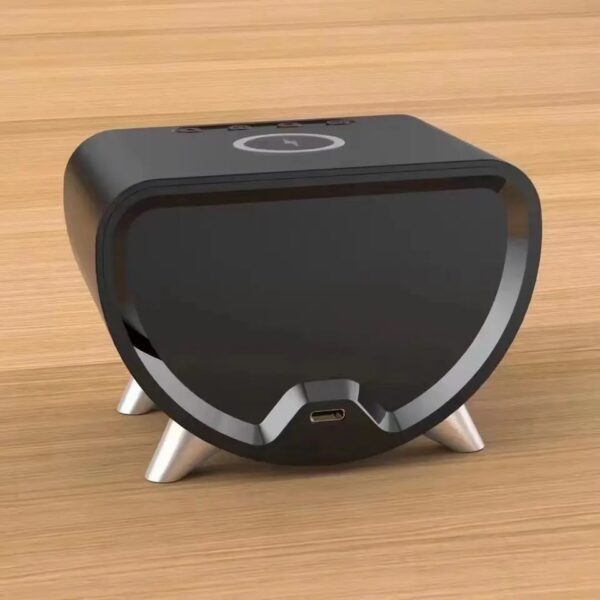 15W Alarm Clock With Wireless Charger + Temperature