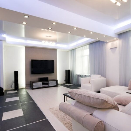 100M Roll High Pressure LED Strip Light - White