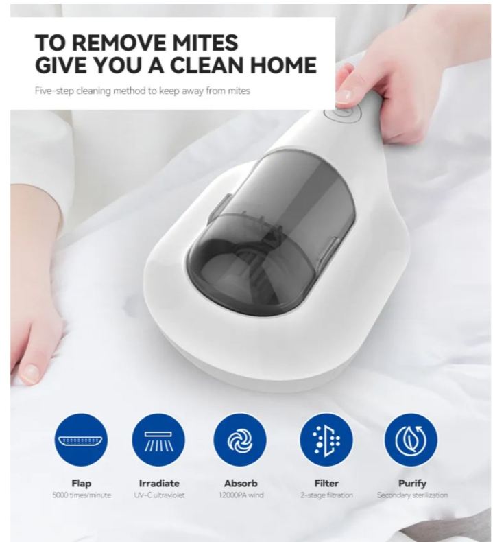 UV Light Sterilizing Steamer Cleaner