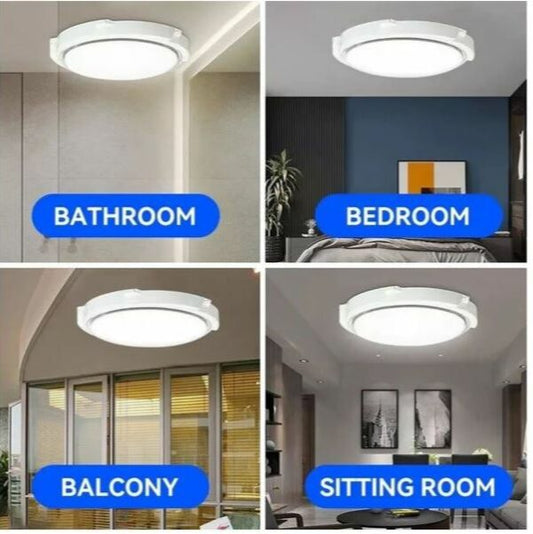 200W Solar Powered LED Ceiling Light With Remote Control